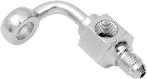 Chrome Steel Banjo Fitting Chrome