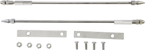 Trunk-mounted Double Flag Holder Kit