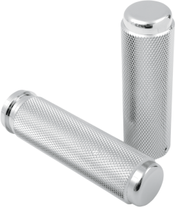 Billet Grips Silver, 1, nordicamoto.ro