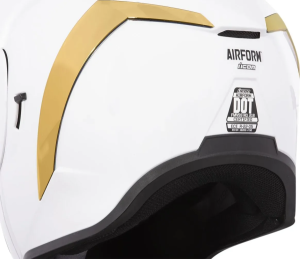 Spoiler Icon Airform narancssárga sisak, nordicamoto.ro