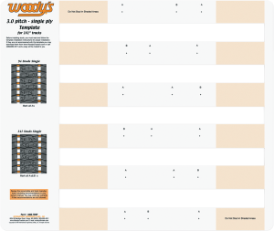 Studding Template, 1, nordicamoto.ro
