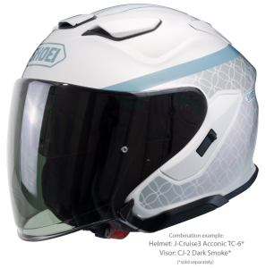 Casca Jet SHOEI J-CRUISE3 Acconic TC-6 Albastru/Alb S, 2, nordicamoto.ro
