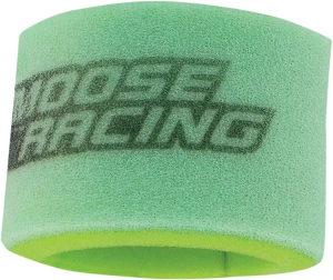 MOOSE RACING precíziós, előolajozott légszűrő, zöld 