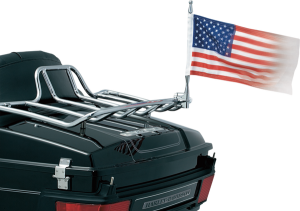 Vertical Mount Flags Chrome