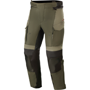 Outlet Street/ADV, Alpinestars Anders v3 Drystar Forest katonai zöld színű textil nadrág, nordicamoto.ro