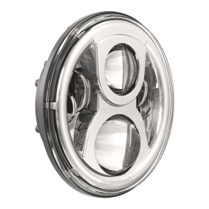 18 Cm (7’’) 8700 Evo 2 Dual Burn Headlight White, 1, nordicamoto.ro