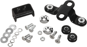 Custom One-piece Gas Tank Mounting Kit Black