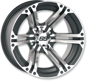 Ss212 Alloy Wheel Black  12 x 7, 2, nordicamoto.ro