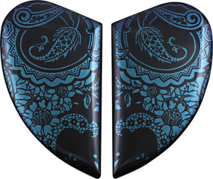 Placi laterale casca Icon Airform™ Black/Blue