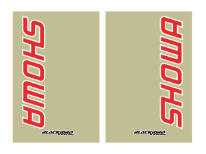 Fork Stickers Red, 1, nordicamoto.ro