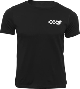 Youth Checkers T-shirt Black M, 1, nordicamoto.ro