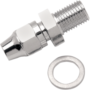 Brake Line Fitting Chrome