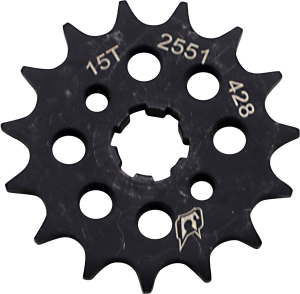 Lightweight Steel Sprocket Black, 1, nordicamoto.ro