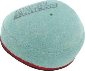 MOOSE RACING precíziós, előolajozott légszűrő, zöld 