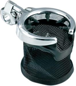 Universal Drink Holder With Basket Black, 2, nordicamoto.ro