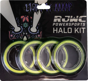 Kit Lumini Led RJWC Neutrino 2 Green, 2, nordicamoto.ro