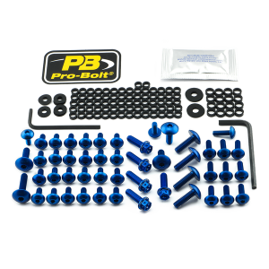 Fairing Bolt Kit For Bmw Blue