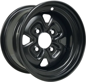 Steel Wheel Black  12 x 7, 1, nordicamoto.ro