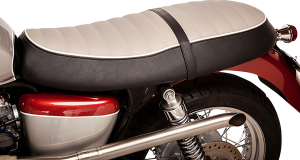 Retro Seat Skin Black, Gray, White
