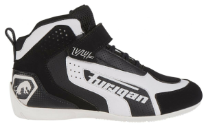 Sportos motoros csizma, Furygan 3132-143 V4 szellőző csizma, fekete-fehér, nordicamoto.ro