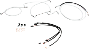 Sterling Chromite Ii® Designer Handlebar Installation Kit Silver, 2, nordicamoto.ro