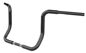 Twin Round Handlebar Black