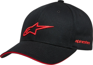Sapca Alpinestars Rostrum Black/Red ONE SIZE, 1, nordicamoto.ro