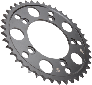 Lightweight Steel Sprocket Black, Zinc, 1, nordicamoto.ro