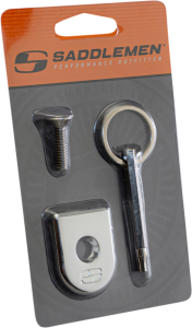 Security Seat Screw Chrome, 2, nordicamoto.ro
