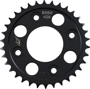 Lightweight Steel Sprocket Black