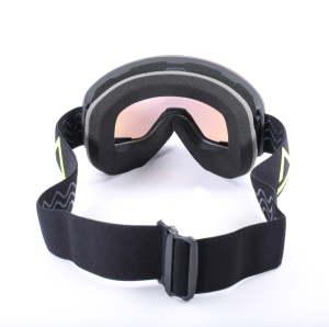 AMOQ Vision Snow Goggles Black-HiVis - Gold Mirror, 2, nordicamoto.ro