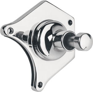 Solenoid End Cover Starter Button Chrome