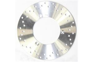 Round D-series Scooter Brake Rotor Silver, Stainless Steel, 1, nordicamoto.ro