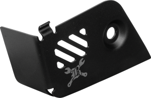 Slash Cut Rear Brake Reservoir Cover Black, 1, nordicamoto.ro