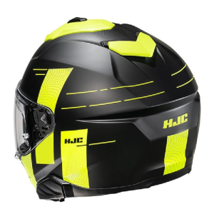 Casca HJC i71 Peka Alb Fluo M, 4, nordicamoto.ro