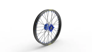 Elite Mx-en kerék, fekete küllők, kék