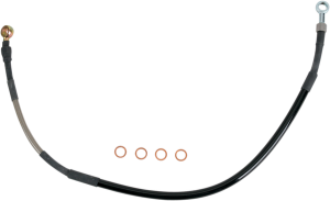 Stainless Steel Braided Brake Line Silver