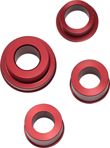 Captive Wheel Spacer Red