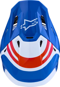 Alpinestars S-M7 Core sisak, fehér/kék/rózsaszín, XXL, 5, nordicamoto.ro