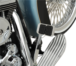 Chrome Brake Pedal Pad Silver