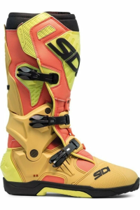 Cizme Sidi MX Enduro Crossair Gold/Lime, 1, nordicamoto.ro