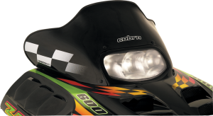 Cobra Windshield Black, White, 1, nordicamoto.ro