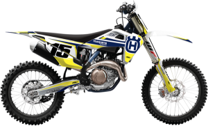 Evo Graphics Kit Black, Blue, White, Yellow