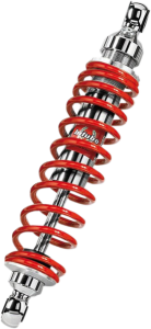 Wzb Rear Shocks Chrome, Red