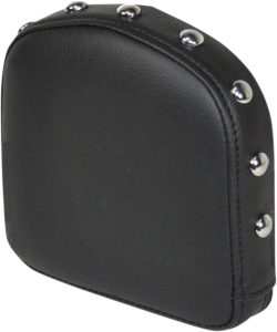 Sissy Bar Pad Renegade Short Rear Vinyl Studded Black|natural Black, 1, nordicamoto.ro