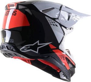 Casca Alpinestars Supertech M8 Factory Black/Red/White XL, 2, nordicamoto.ro