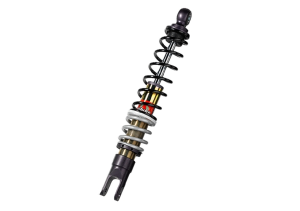 Rear Shocks W/springs Black, Red, Silver
