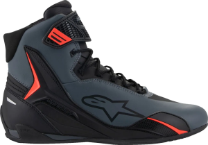 Alpinestars Faster-4 porvédő, fekete/szürke/piros, 7,5-es méret, 5, nordicamoto.ro