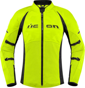 Geaca Textil Dama Icon Contra2™ Black/Fluorescent Yellow
