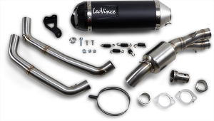 Lv One Evo Black Edition Exhaust System Black